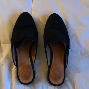 Halogen Black Flats Comfortable Loafers